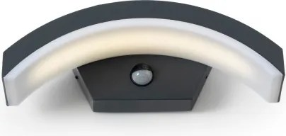 Brilagi - Lampada da parete LED esterna con sensore ARCELO LED/8W/230V IP54