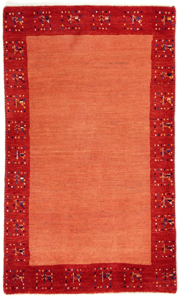 Gabbeh Tappeto 80 x 140 (Iran) Annodato A Mano