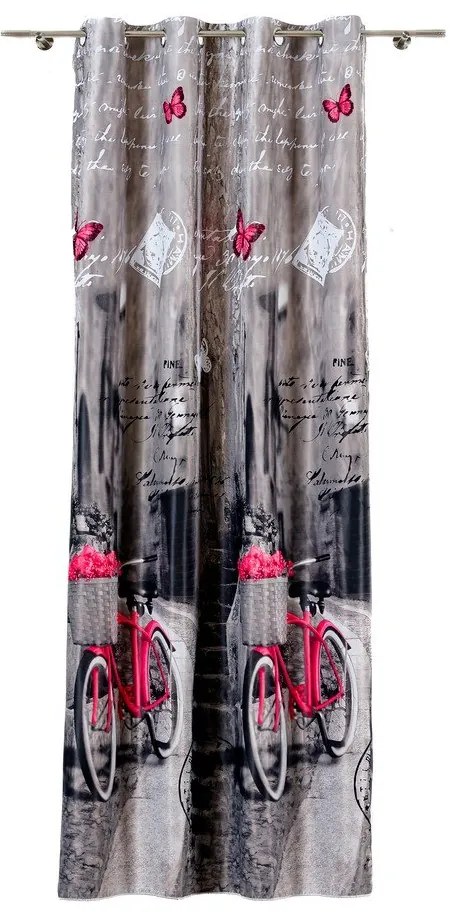 Tenda grigia 140x245 cm Mercato - Mendola Fabrics