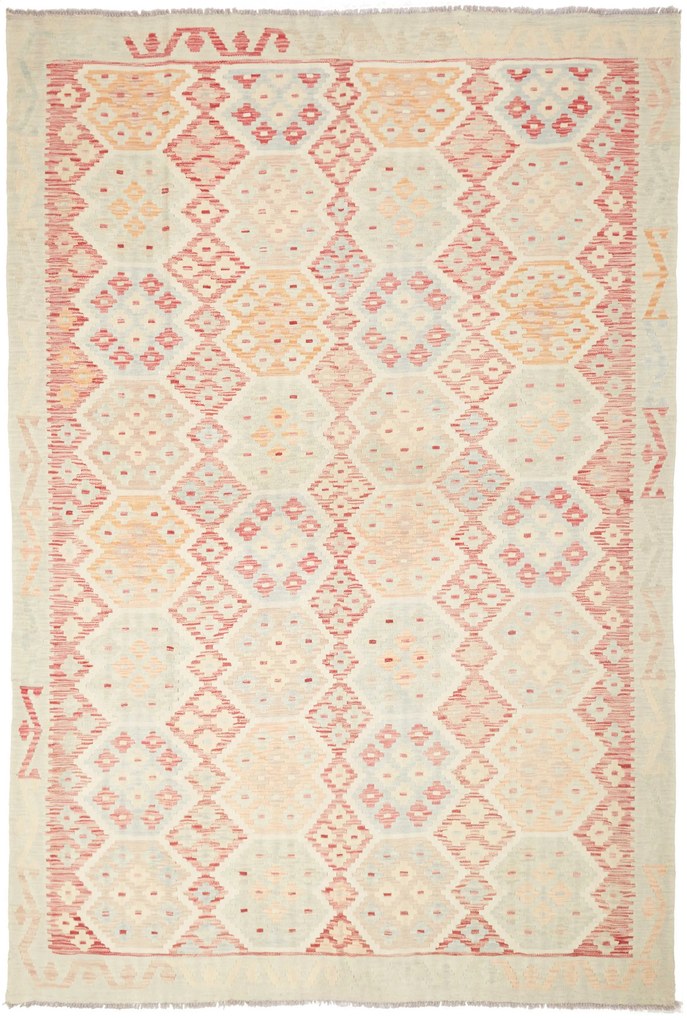 Kilim Tappeto 290x200 (Pakistan) Tessuto A Mano
