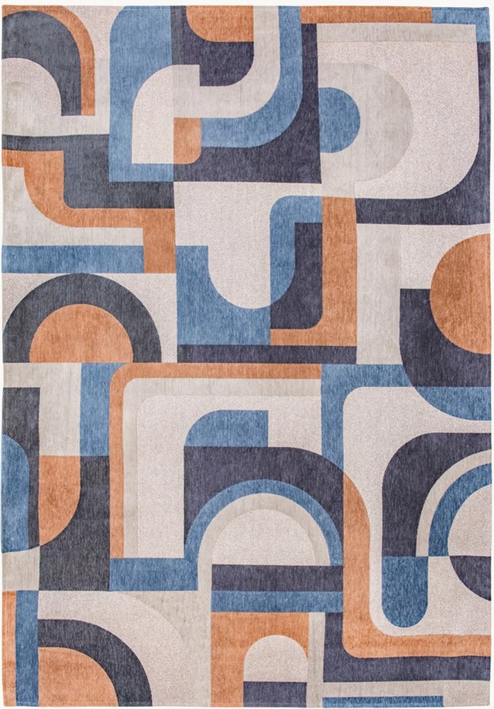 Tappeto jacquard lavabile da interno-esterno Module