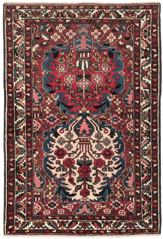 Bakhtiar Tappeto 210x140 (Iran) Annodato A Mano