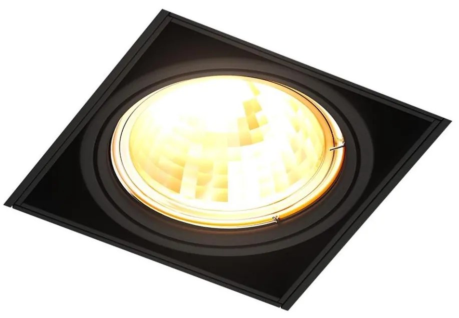 Zuma Line 94361-BK - Lampada da incasso ONEON 1xGU10/50W/230V nera