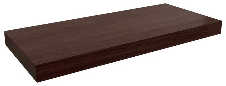 Mensola in legno esotico colore naturale 120 cm Optic - Household Pleasure