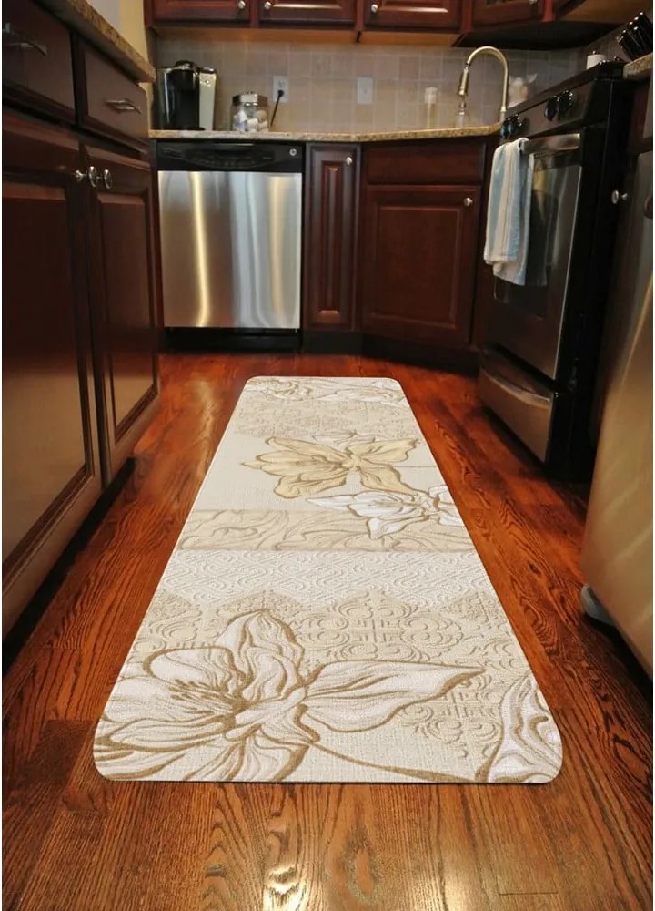 Runner beige lavabile 58x140 cm Sandy - Oyo Concept