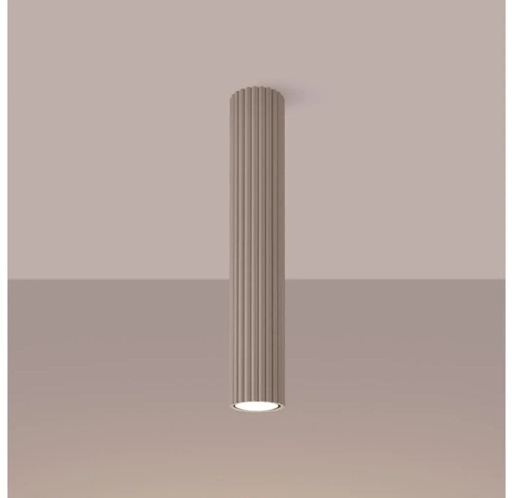 Brilagi - Faretto CRESTO 1xGU10/10W/230V 40 cm taupe