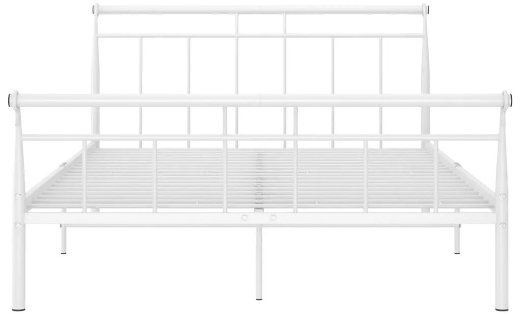 Giroletto bianco in metallo 140x200 cm