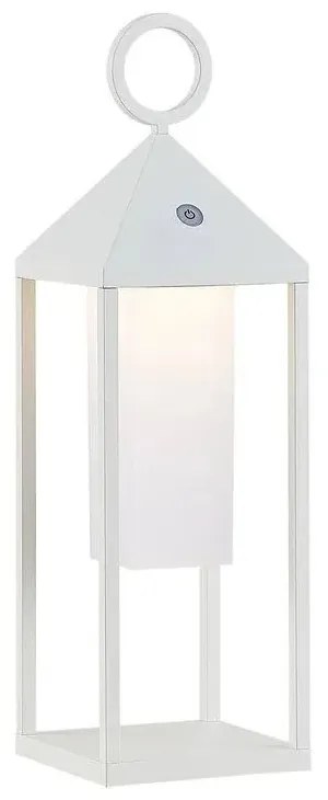 Lucande - Miluma Lampada LED Portatile da Esterno H54 Bianco Lucande