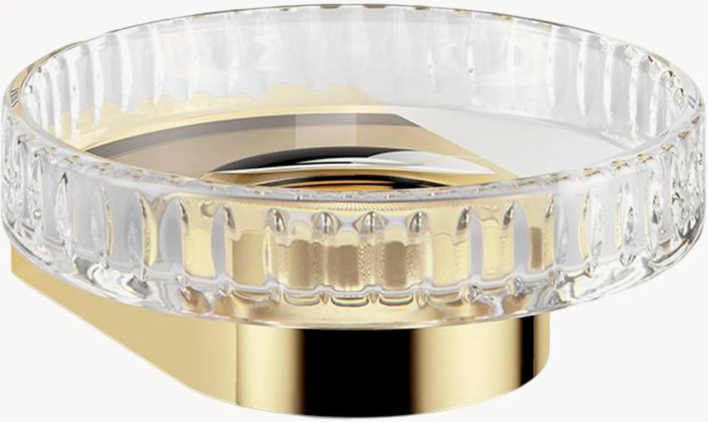 Portasapone da parete in vetro Kristall