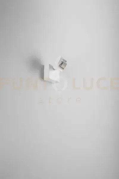 Pin faretto in alluminio bianco orientabile 1 luce attacco gu10 da ...