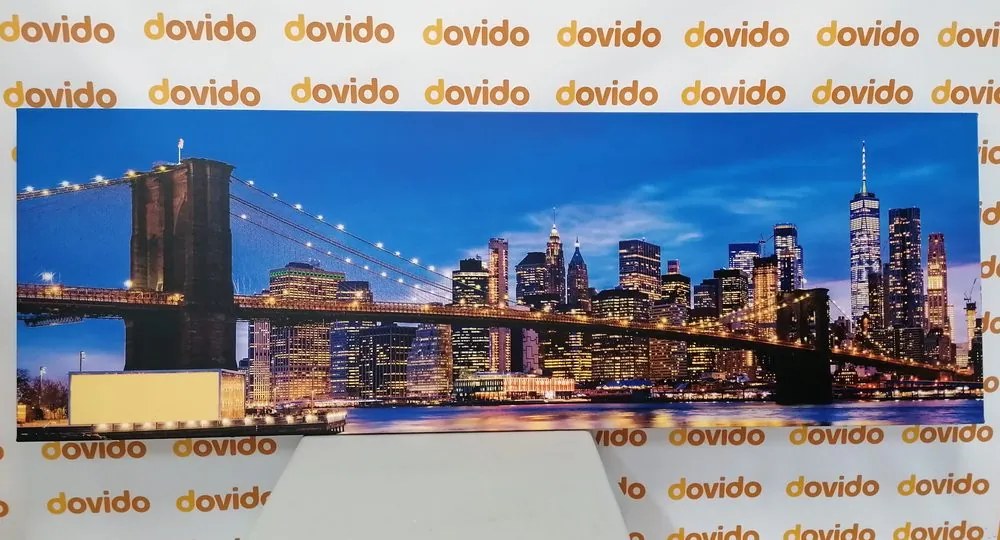 Stampa su tela – Affascinante ponte di Brooklyn