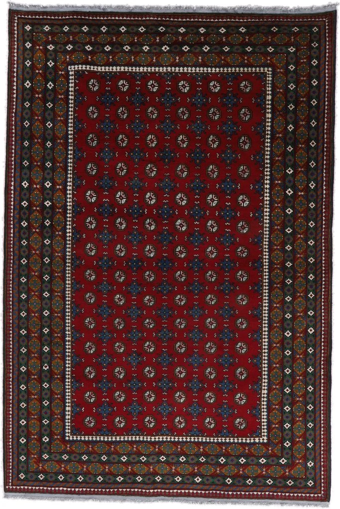 Afghan Tappeto 200 x 300 (Afghanistan) Annodato A Mano