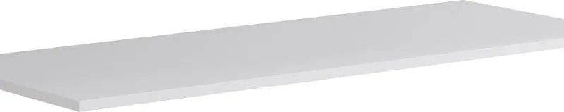 Top per lavabo Niwa L 120 x H 1.8 x P 46 cm laccato opaco bianco truciolare