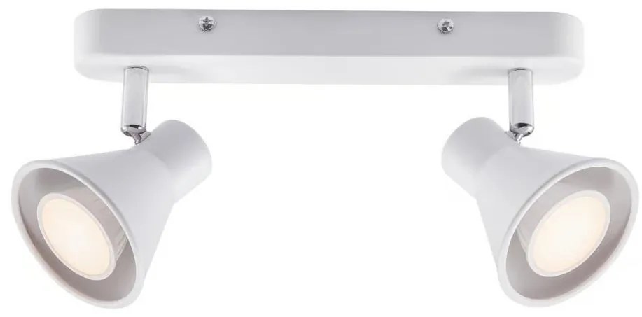Nordlux - Faretto EIK 2xGU10/35W/230V bianco