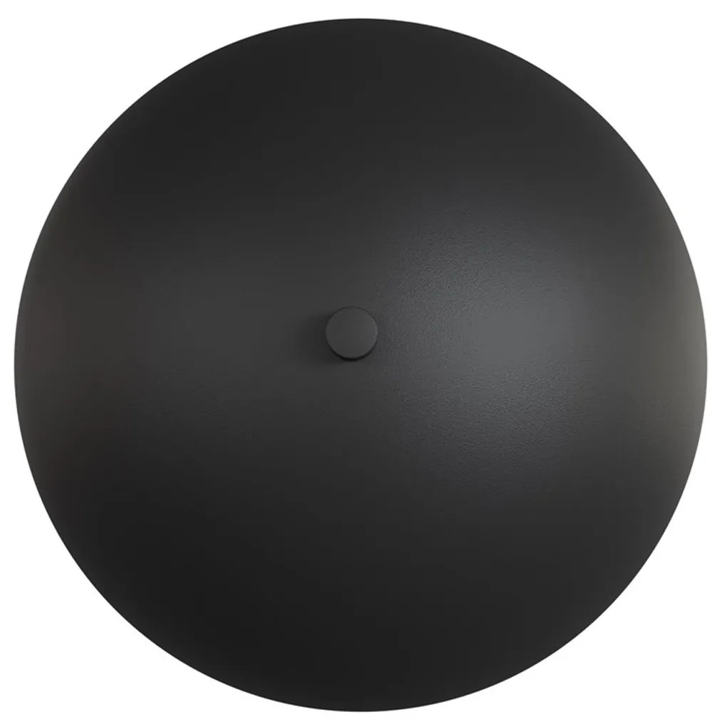 Applique Moderna Hera Acciaio Nero 2 Luci G9 Ip20