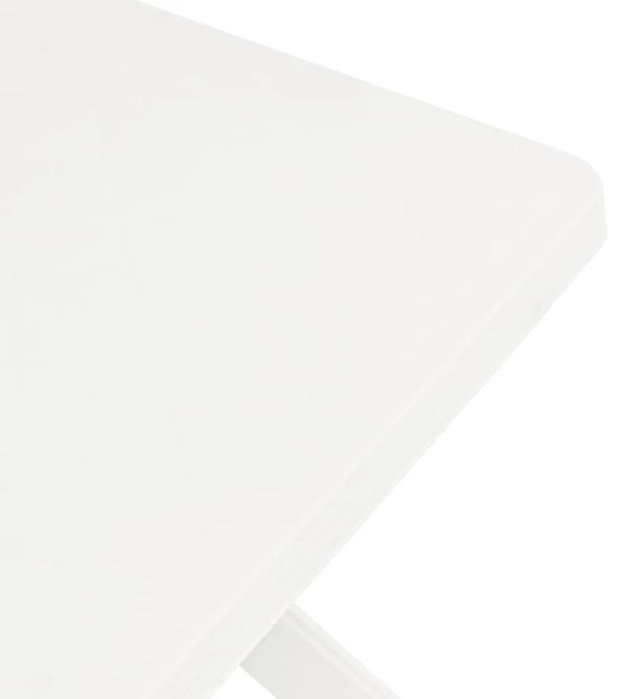 Tavolo da bistrot bianco 70x70x72 cm in plastica