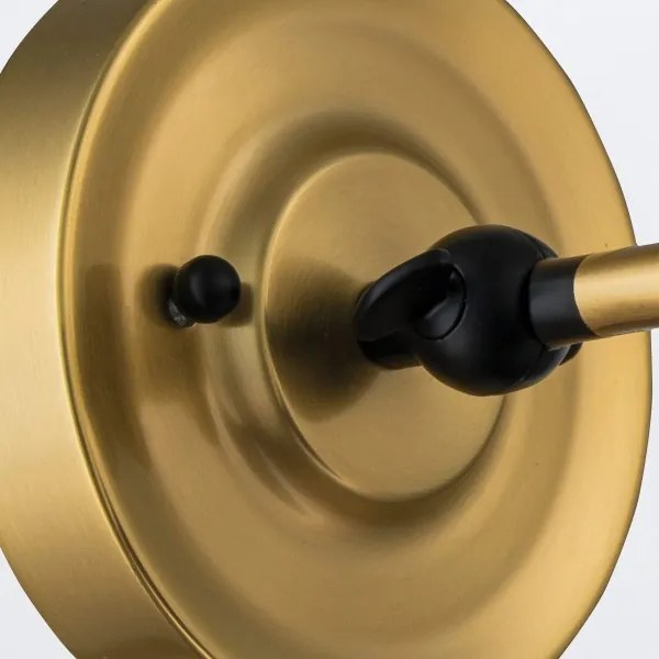 Elstead PV1-AB-MB - Lampada da parete PROVENCE 1xE27/60W/230V oro/nero