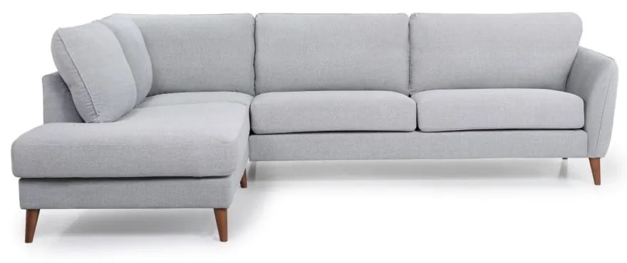 Divano angolare grigio chiaro (angolo sinistro) Oslo - Scandic