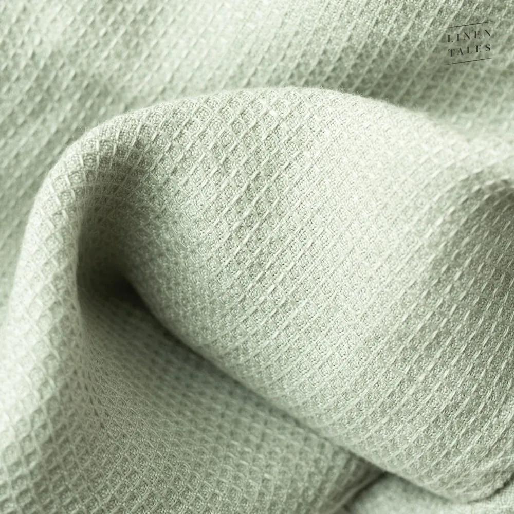 Asciugamano di lino verde 65x45 cm Sage - Linen Tales