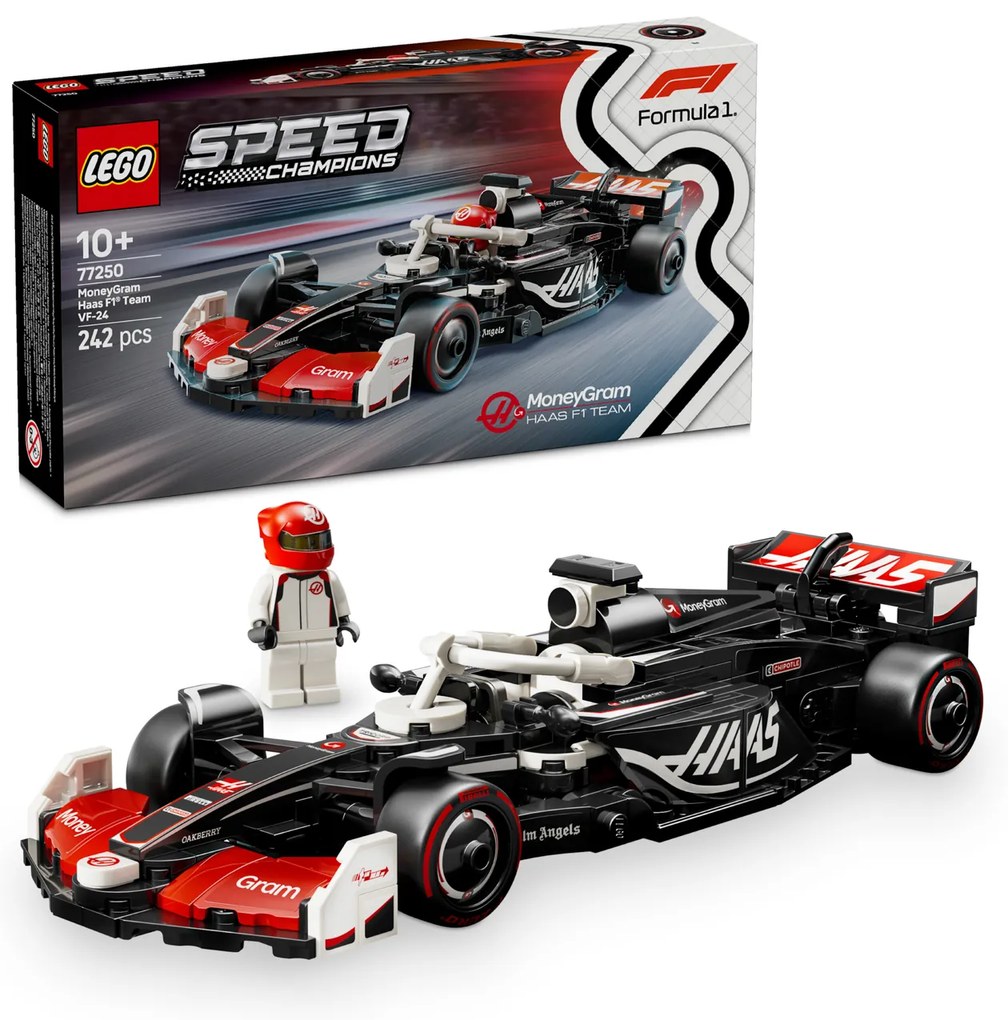 Auto da corsa MoneyGram Haas F1 Team VF 24 - Lego Speed Champions