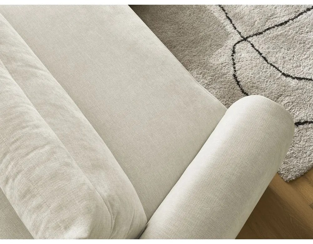 Divano angolare beige Aden – Bobochic Paris