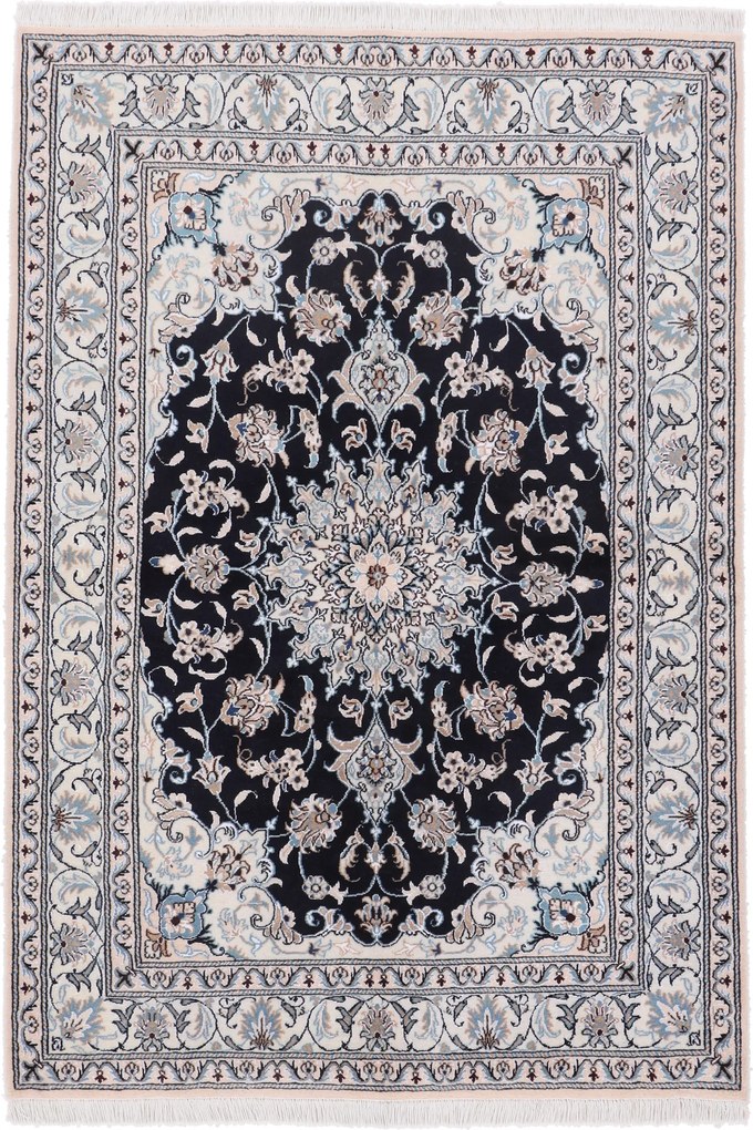 Nain Tappeto 150x210 (Iran) Annodato A Mano
