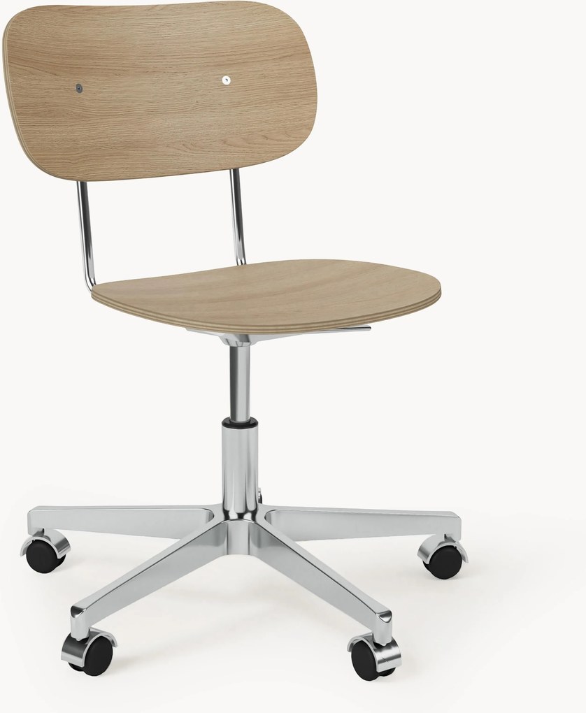 Sedia da scrivania in legno regolabile in altezza Co