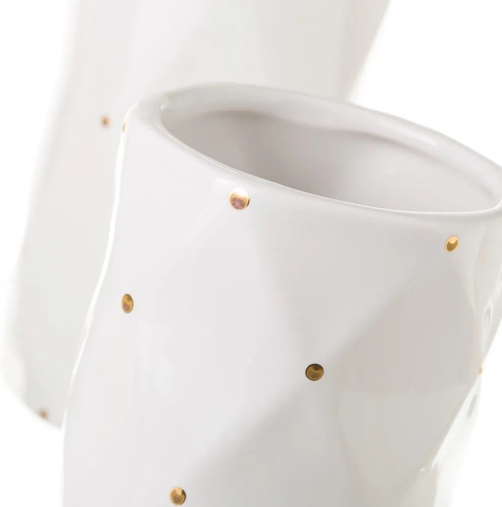 Set di accessori da bagno bianchi Dottie - Casa Selección