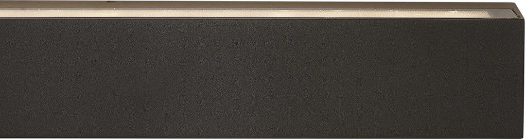 Lampada da parete industriale da esterno nera 55cm incl. LED IP65 - Hannah