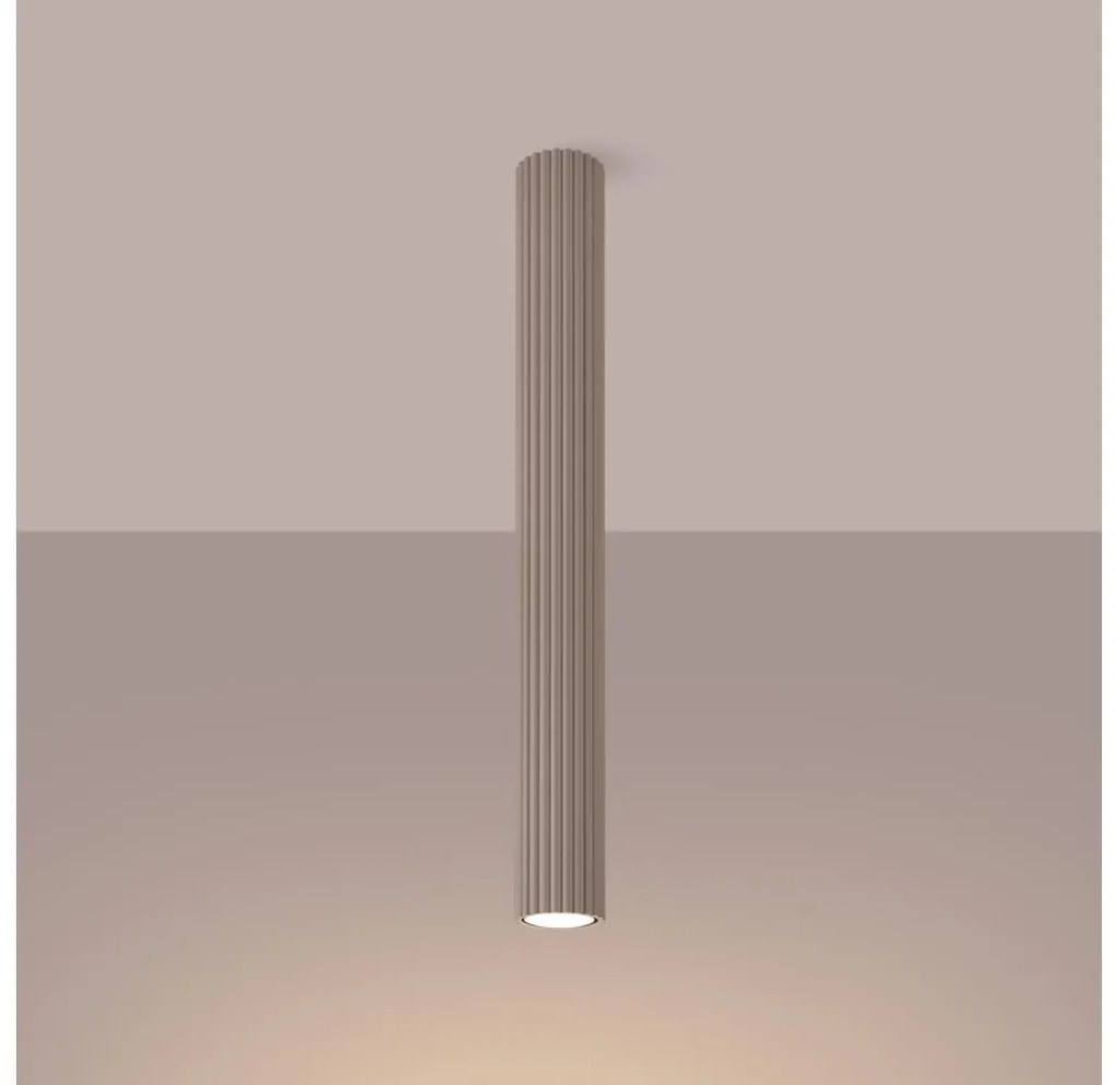 Brilagi - Faretto CRESTO 1xGU10/10W/230V 60 cm taupe