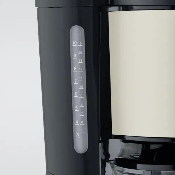 Severin KA 9575 - Macchina da caffè a filtro 1000W/230V beige/nera