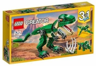 Playset Creator Mighty Dinosaurs Lego 31058