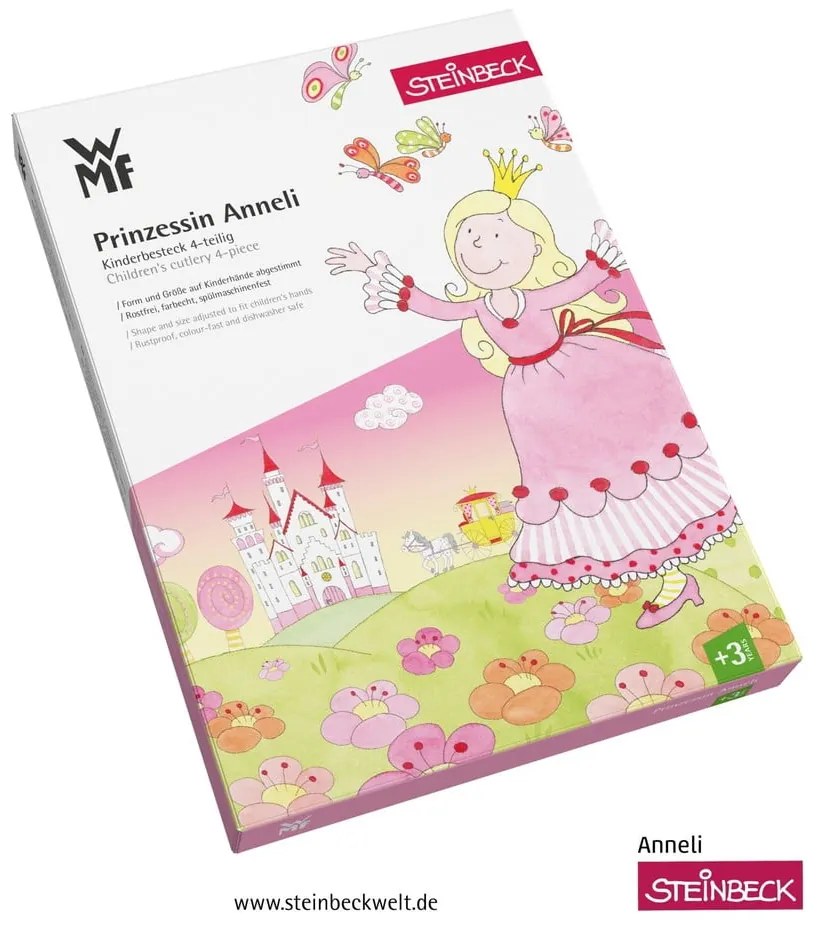 Set di 4 posate per bambini in acciaio inox Anneli Anelli - WMF