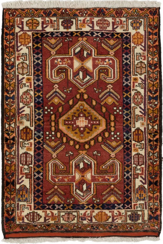 Malayer Tappeto persiano 60x110 (Iran) Annodato A Mano