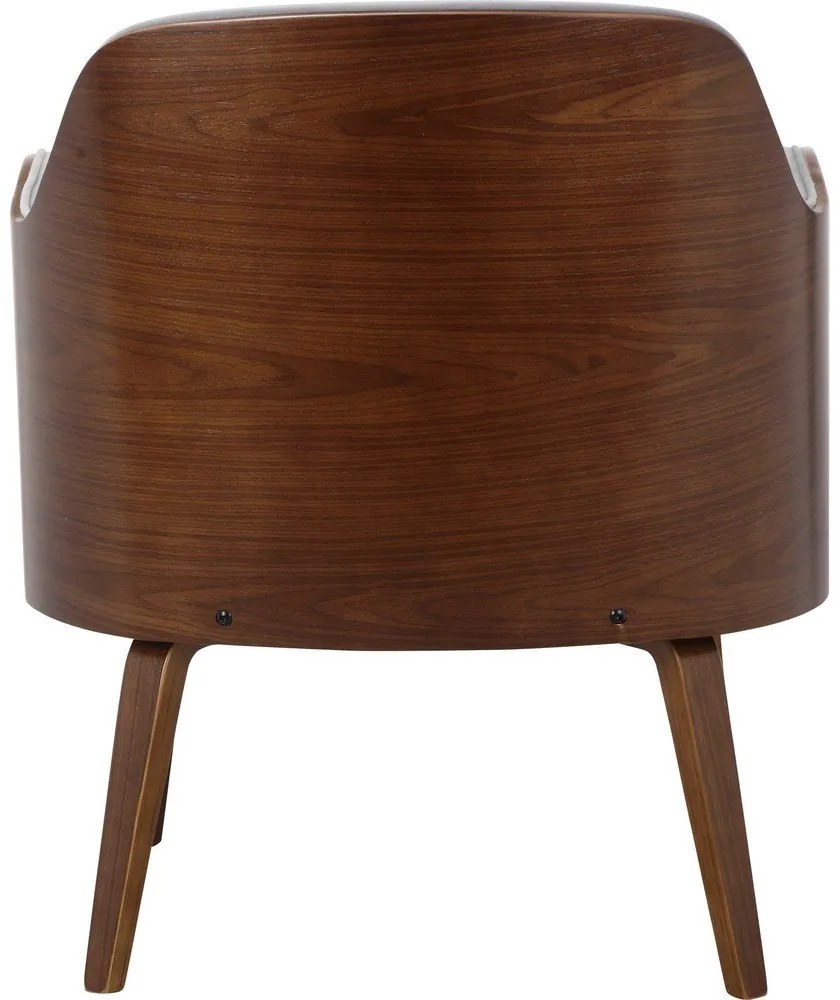 Poltrona in velluto grigio Haruko - Støraa