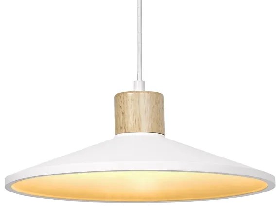 Ledvance - Lampadario a sospensione con filo DECOR PLASTER 1xE27/25W/230V diametro 32 cm gesso bianco