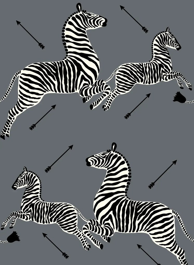 Jannelli & Volpi Carta da parati Zebras - 26005
