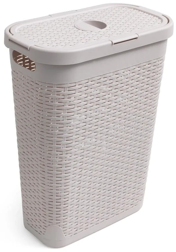 Cesto per biancheria Calico beige, 40 l - Addis