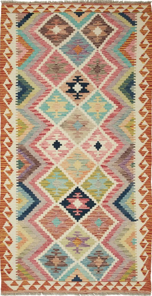 Kilim Tappeto 200x100 (Pakistan) Tessuto A Mano