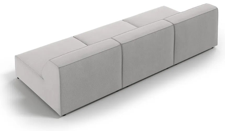 Divano grigio chiaro 240 cm Jodie - Micadoni Home