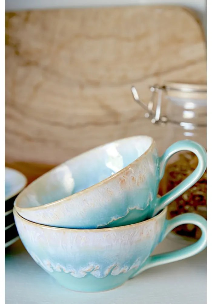 Tazza in gres blu-turchese 200 ml Taormina - Casafina