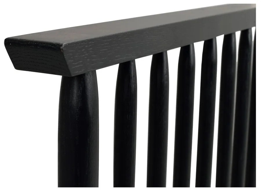 Testiera in rovere nero 194x84 cm Riggins - Rowico