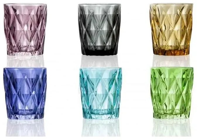 Set di 6 bicchieri , 270 ml Diamante - Brandani