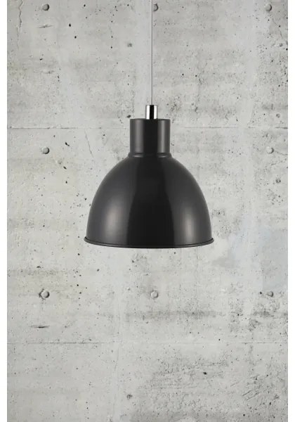 Nordlux - Lampadario a sospensione con filo POP 1xE27/40W/230V antracite