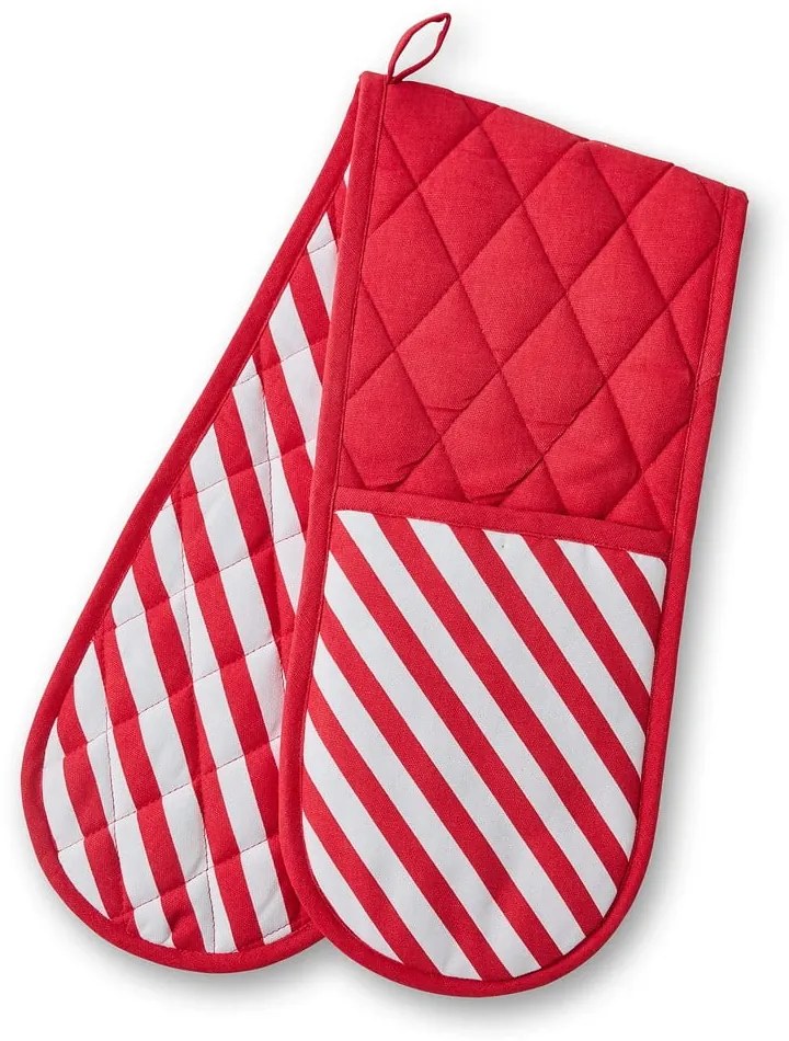 Doppio guanto da cucina in cotone Candy Cane – Catherine Lansfield