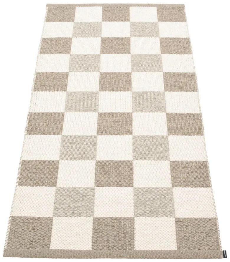 Passatoia da interno/esterno beige/color crema 70x160 cm Pix Dark Linen – Pappelina