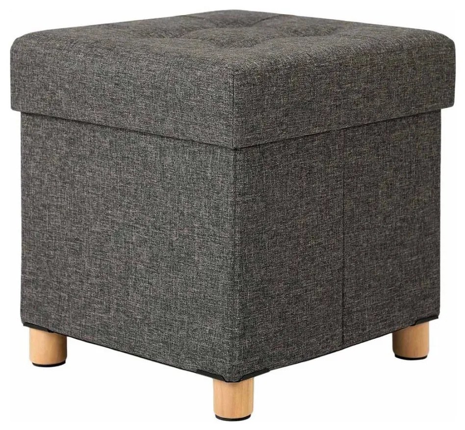 Pouf SULTAN 38x40 cm grigio scuro