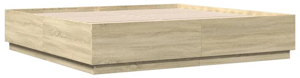 Giroletto rovere sonoma 180x200 cm in legno multistrato