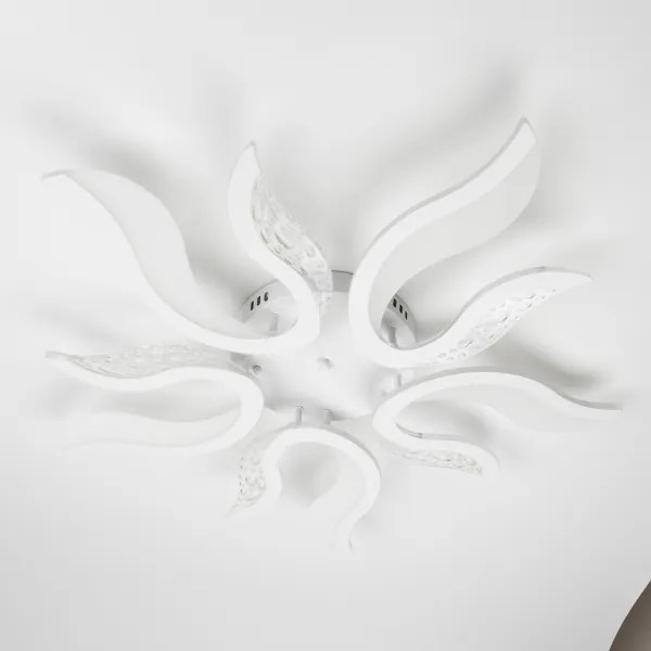 Brilagi - Lampadario a plafone LED dimmerabile TWIST LED/65W/230V 3000-6500K bianco + +TC