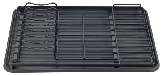 WENKO 54798100 - Scolapiatti AMY 42,5x31,5 cm nero